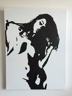 Erotic Black and White Pop Art