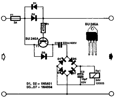 Monitor and Protection Alarm Over Current Circuit Diagram ...