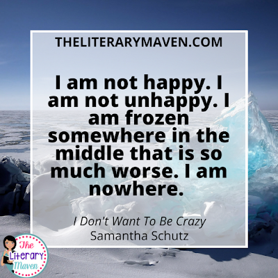 In I Don't Want To Be Crazy, author Samantha Schultz recounts her struggles with anxiety disorder while trying to navigate the newly found freedoms of college life. Written in verse, this memoir makes the experience of having a panic attack almost tangible for the reader. Read on for more of my review and ideas for classroom application.