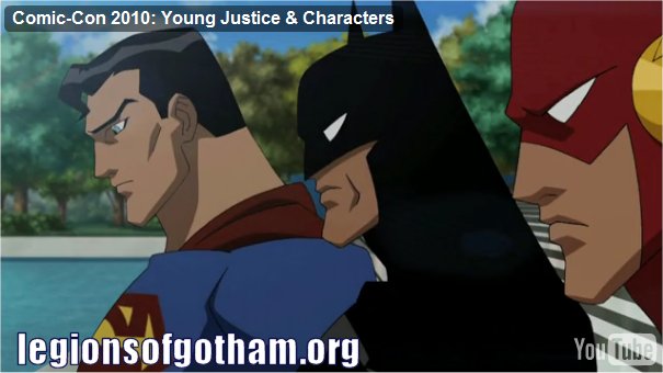 First Look at Batman in Young Justice Cartoon!