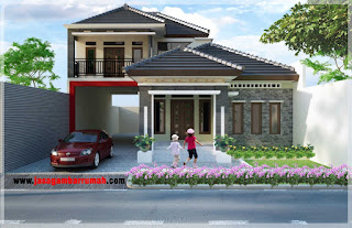 Contoh Rumah Unik Minimalis 2 Lantai 