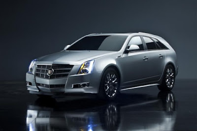 2011 Cadillac CTS Sport Wagon side view
