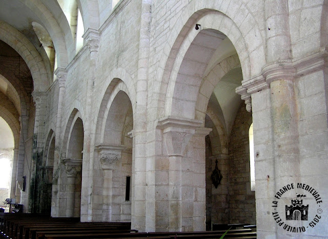 TIL-CHATEL (21) - Eglise romane Saint-Florent (Intérieur)