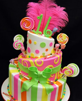 Sweet Sixteen Birthday Cakes on Candy Shoppe Designs  Super Sweet 16 Blog Hop Challenge