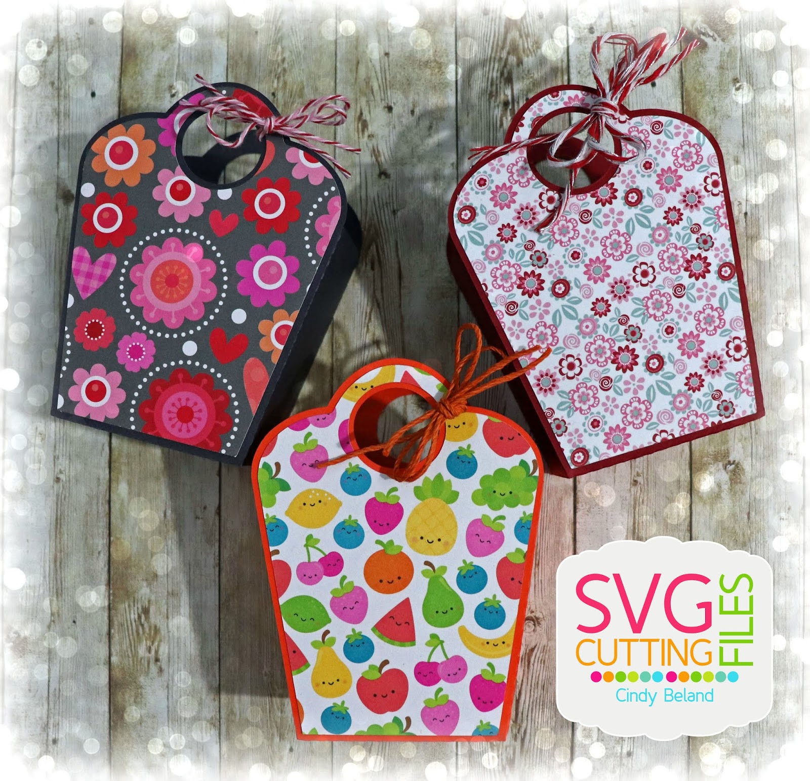 Download SVG Cutting Files: Sweet Treat Boxes!!! :)