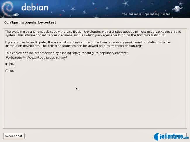 Cara Install Debian 6 Squeeze Berbasis GUI Lengkap Dengan Gambar - Feriantano.com