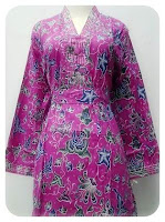 Dress batik modern