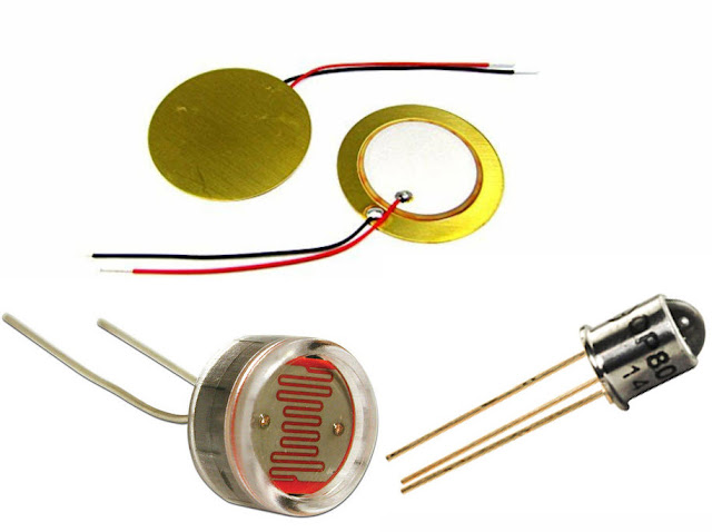 The working principle of this type of active sensor is to produce a change in electrical resistance/resistance, a change in voltage or also a direct electric current when a barrier response is given or an additional response to the sensor (for example, the light/light that goes to the sensor is blocked or added light, the heat on the sensor is reduced or plus etc.).