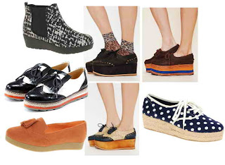 Trend model sepatu terbaru Juli 2012 Flatforms Trend Model Sepatu Cewek Yang Lagi Musim Di 2013