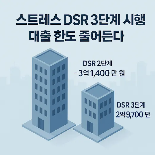 스트레스 DSR 3단계 정리