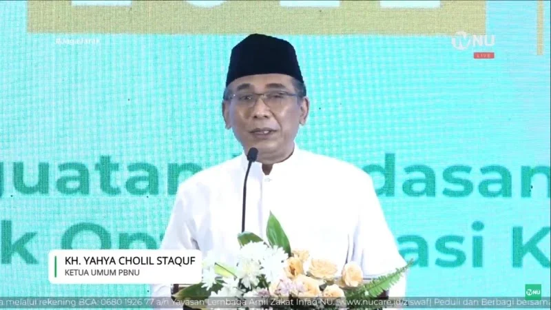 Ketum PBNU Yahya Cholil Staquf: Piagam PBB Bisa Jadi Sumber Hukum Bagi Umat Muslim!