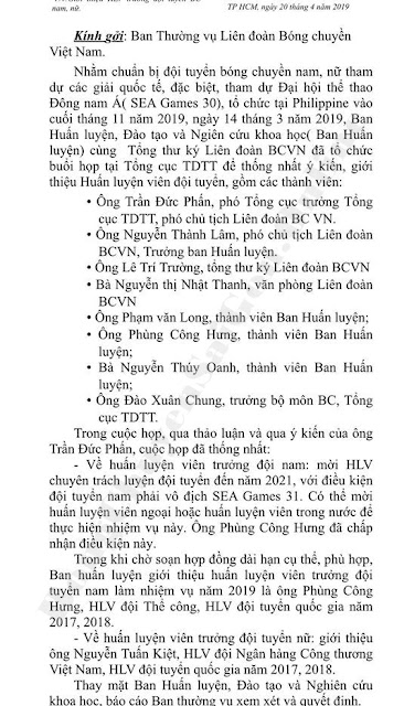 Vì sao LĐBCVN "lật kèo" cựu HLV trưởng ĐTQG nam - Phùng Công Hưng?