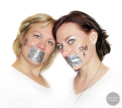 Our official No H8 photo together Yes I did let them write on my face with 