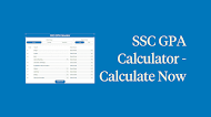 SSC GPA Calculator [New Grading System 2023]