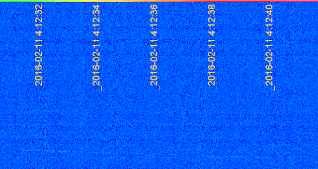 AAUSAT-5  beacon on SpectraVue