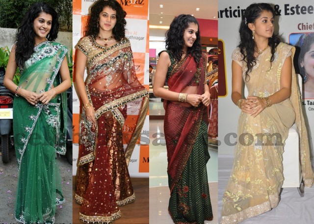 Tapsee Fancy Sarees Collection