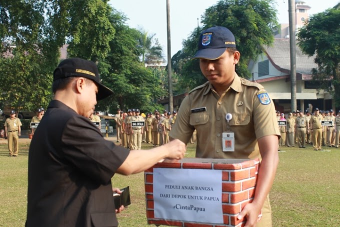 PNS Depok Galang Dana Peduli Papua, Terkumpul Rp.41 Juta