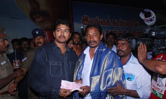 Photos Actor Vijay Protest Meet In Nagapattinam stills gallery