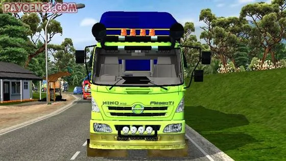 mod hino 500 trailer muatan siba surya v1