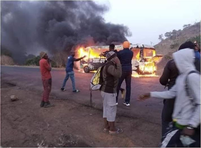 Nigeria Professional Football League involved in an accident this morning [Photo]