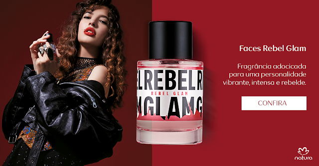 PROMOÇÃO NATURA REBEL GLAM FACES NATURA 