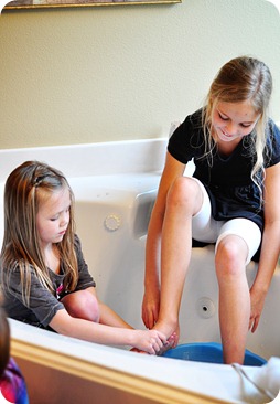 Girls pedi