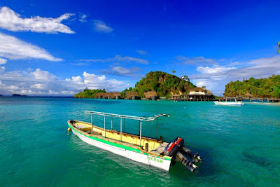 Keindahan Pulau Misool di Raja Ampat 