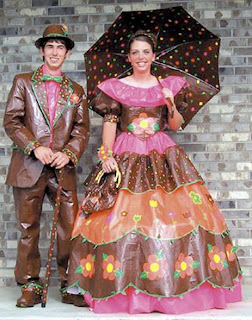 Fantastic Duct Tape Prom Couples