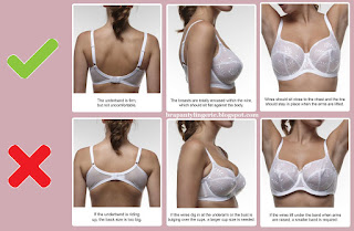 Check if bra fits properly