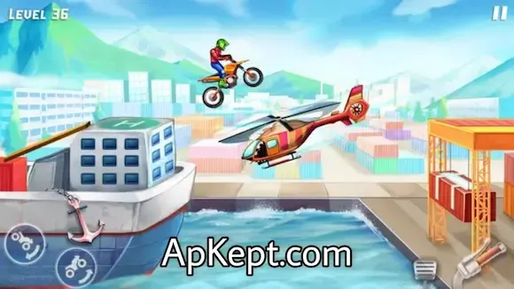 لقطة شاشة Bike Race Bike Stunt Game