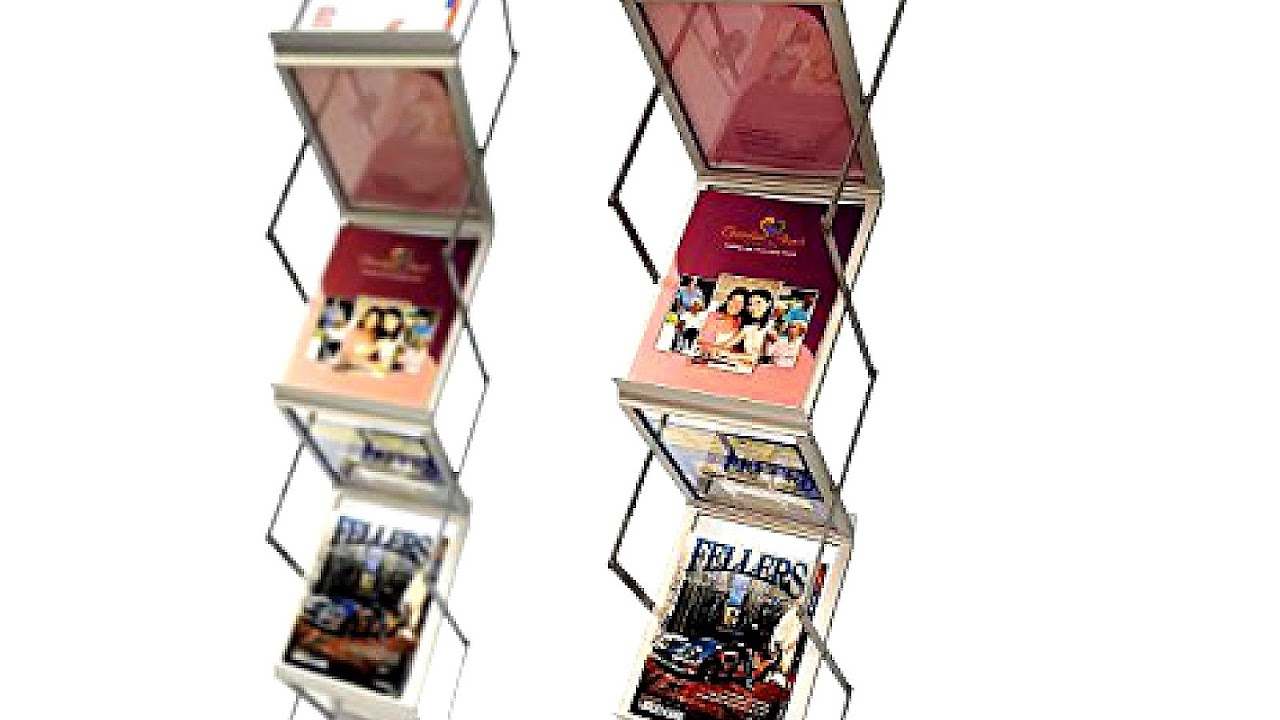 Trade Show Literature Display Racks