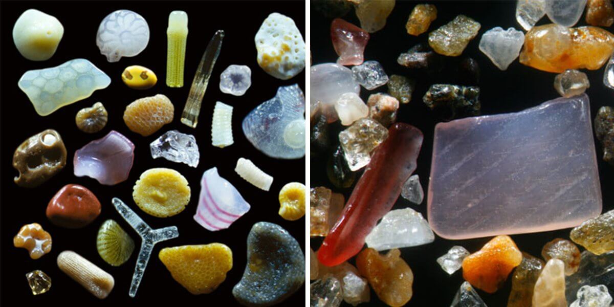 Beautiful Pictures Show What Sand Magnified Up To 300x Looks Like
