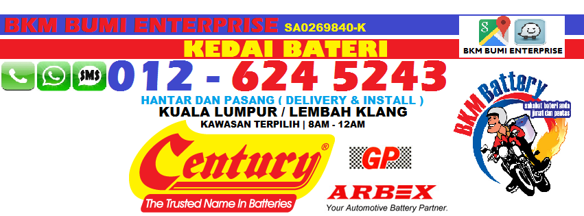 Bateri Kereta Murah ( BKM Bumi Enterprise )