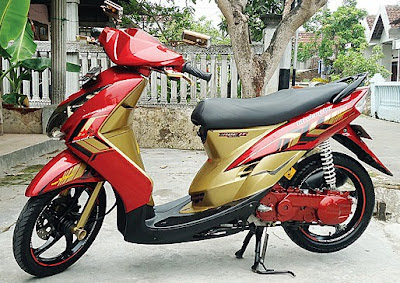  Modifikasi  Extreme Yamaha Mio  2006  Terbaru 2013 Holidays OO