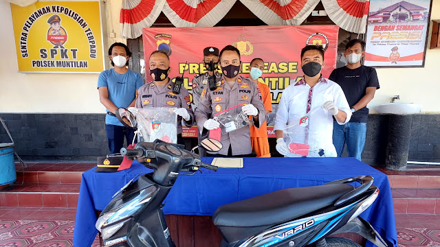 Curi Sepeda Motor Di Pentas Kesenian, Pemuda Asal Banjararum Diamankan Polisi Sektor Muntilan dan Terancam Hukuman 7 Tahun Penjara