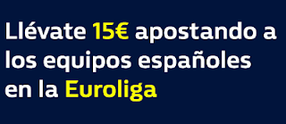 william hill promocion Euroliga equipos españoles 21 marzo