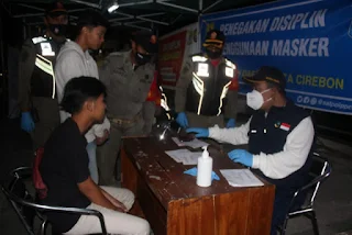 Pemkot Cirebon Gencar Lakukan Razia Masker Cegah Meningkatnya Covid -19