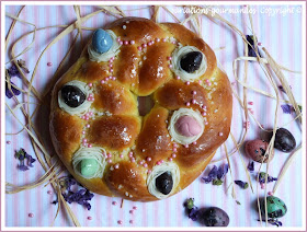 brioche, fleur d'oranger, lou chaudèu, nice, oeufs, Pâques, tradition niçoise, échaudé