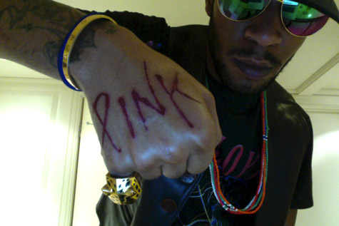 Kid Cudi has a Pink Floyd Tattoo on his hand 2012 0031 Mohit Dhawan No