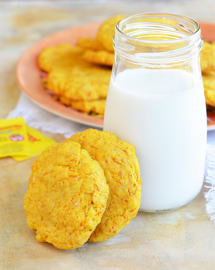 Galletitas de zanahoria sin azúcar