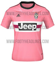 Detail Dan Foto Jersey Terbaru Juventus  2015-2016