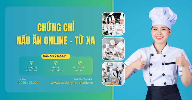 Học chứng chỉ Nấu ăn online ở đâu?