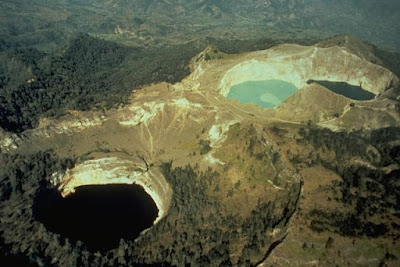 Crater lakes of Mt. Kelimutu