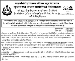 BSF Recruitment 2023