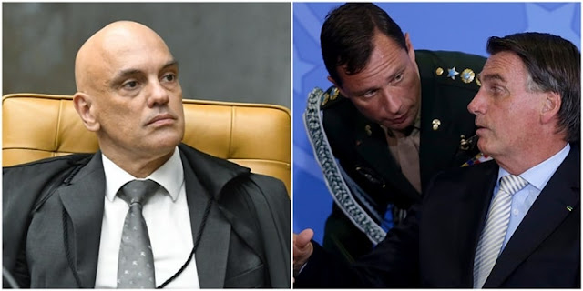 Alexandre de Moraes autoriza quebra de sigilos fiscal e bancário de Bolsonaro, Michelle e Mauro Cid