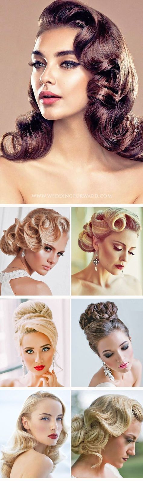 30 UTTERLY GORGEOUS VINTAGE WEDDING HAIRSTYLES