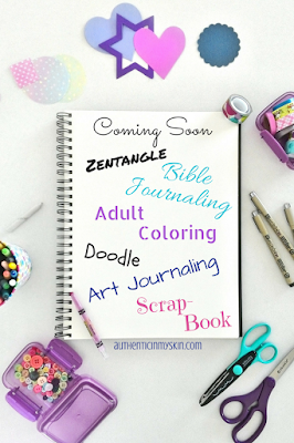 Play Therapy: Zentangle, Adult Coloring, Doodle, Scrapbook, Bible Journal, Art Journal - Authentic in My Skin - authenticinmyskin.com