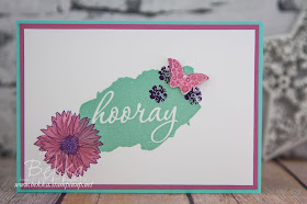 Congratulations Card featuring Free Products from Stampin' Up! UK Get yours here