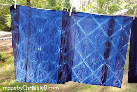 Shibori Indigo Dyeing At Morikami by www.madebyChrissieD.com