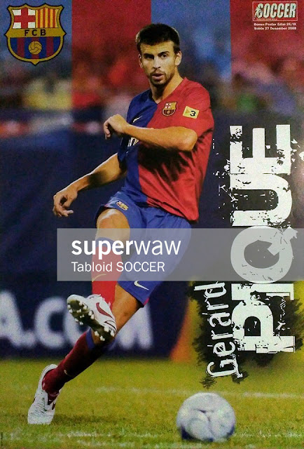 Gerard Pique Barcelona 2008